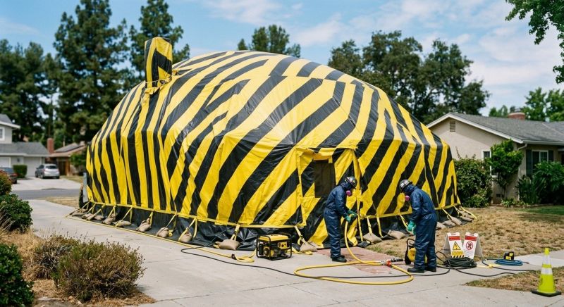 Tent Fumigation in Wilmington, NC