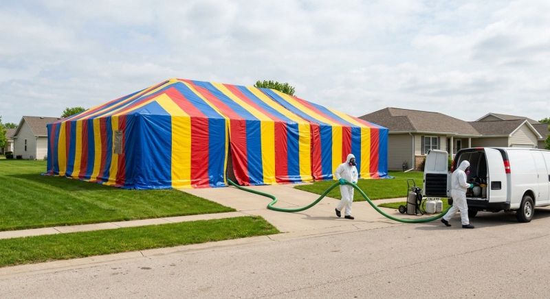 Tent Fumigation in Katy, TX