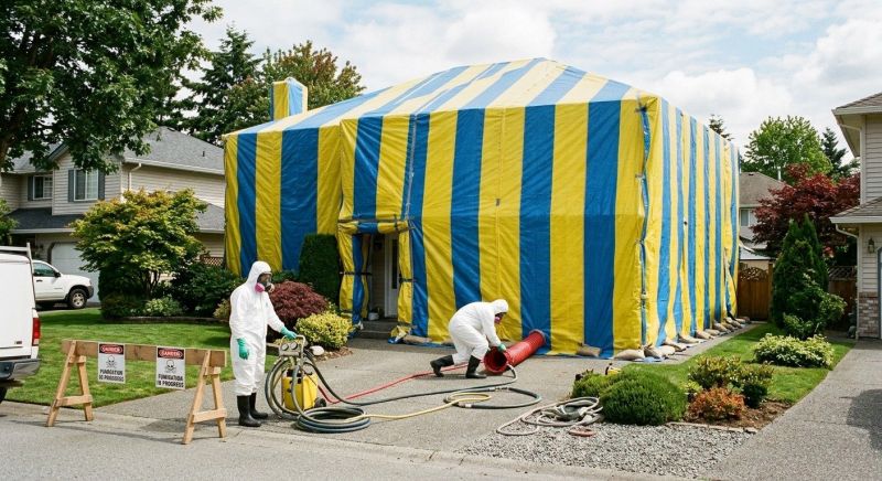 Tent Fumigation in Toledo, OH